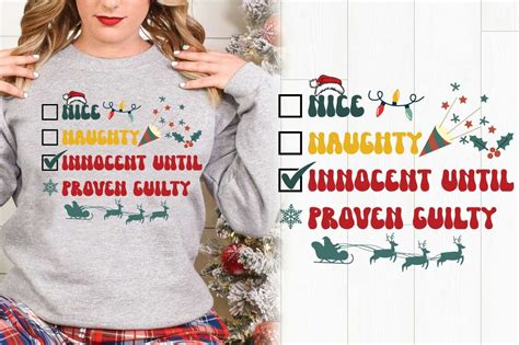 Nice Naughty Innocent Until Svg T Shirt Graphic By Almamun2248 · Creative Fabrica