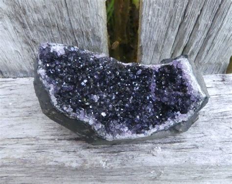 Black Amethyst Cluster Crystal Visions Nz