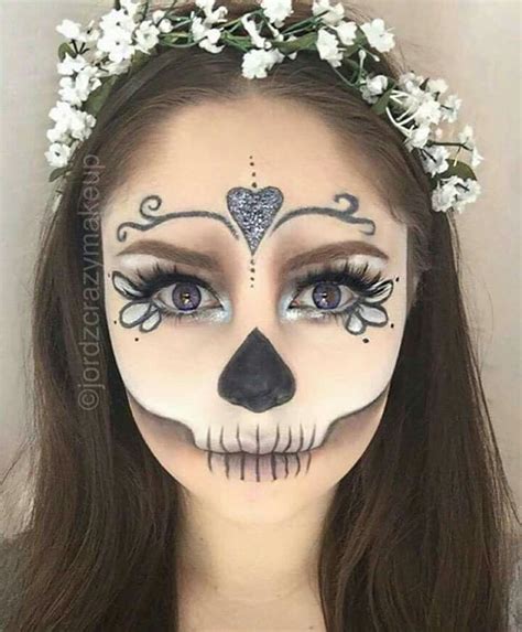 Pretty Skeleton Makeup Mugeek Vidalondon