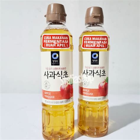 Jual Daesang Chung Jung One Apple Vinegar 500gr Cuka Apel Korea