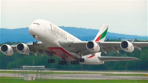 Close Up Plane Spotting At Zurich Airport 777 S 787 S A380 More