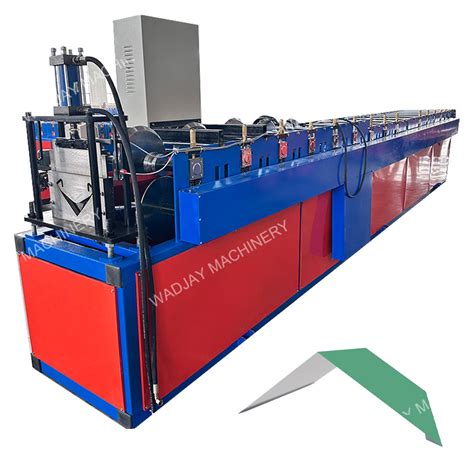 Color Steel Roof Ridge Cap Molding Machine Ridge Cap Roll Forming