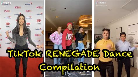 Tiktok Renegade Dance Compilation Youtube