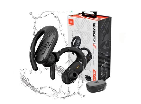 Ripley Aud Fonos Jbl In Ear Endurance Peak Ii Bluetooth True Hrs Negro