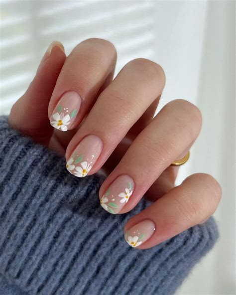 Short Nail Designs Floral Nails Cute Gel Nails Chic Nails Trendy