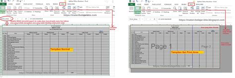 Cara Mencetak File Dokumen Di Microsoft Excel Materi Belajar Kita