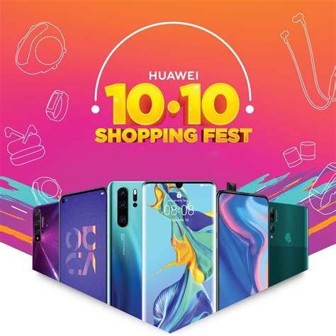 Huawei Joins Lazada 10 10 Shopping Fest Gizmo Manila