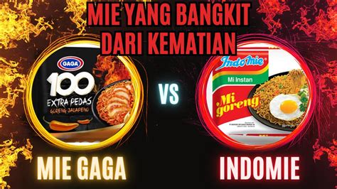 Indomie Vs Mie Gaga Mana Yang Lebih Enak Youtube