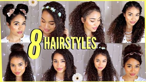 Easy Summer Hairstyles For Curly Hair