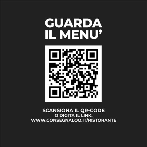 Menu Digitale Con Qr Code Per Ristoranti Pub Stabilimenti Bar