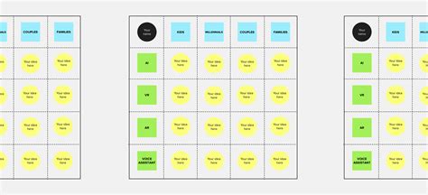 Creative Matrix Template