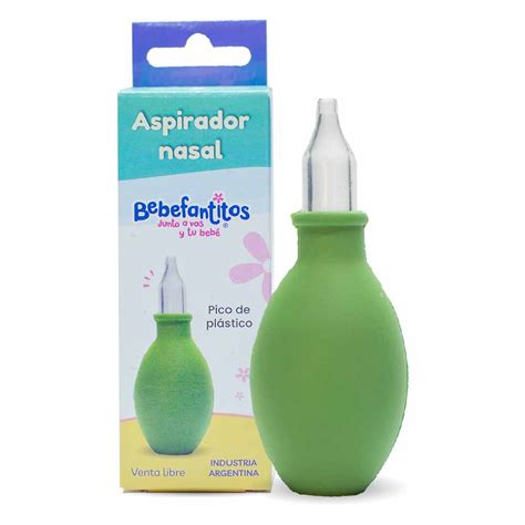 ASPIRADOR NASAL BEBEFANTITOS CON PICO DE PLASTICO Farmacia Rivarola