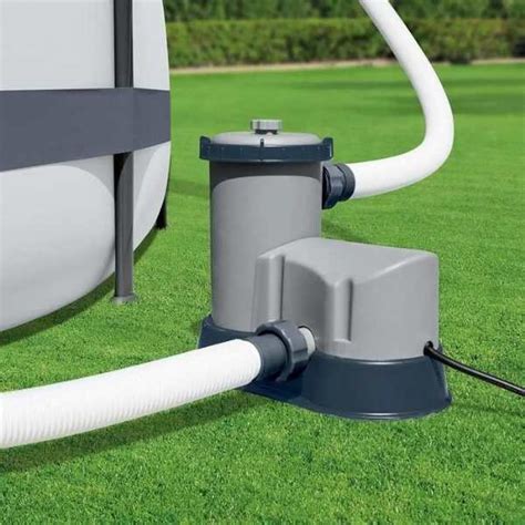 Bestway 58391 2,500Gal Filter Pump - Outside Play
