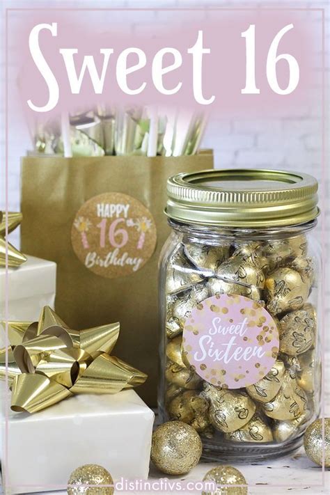 Sweet Sixteen Party Favor Ideas