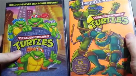 Teenage Mutant Ninja Turtles 1987 Seasons 1 2 DVD Unboxing YouTube