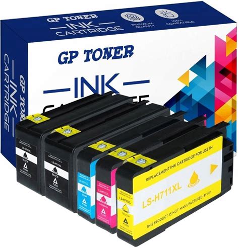 Tusz Gp Toner Top Tusze Xl Cmykk Szt Kompatybilne Z Hp Do