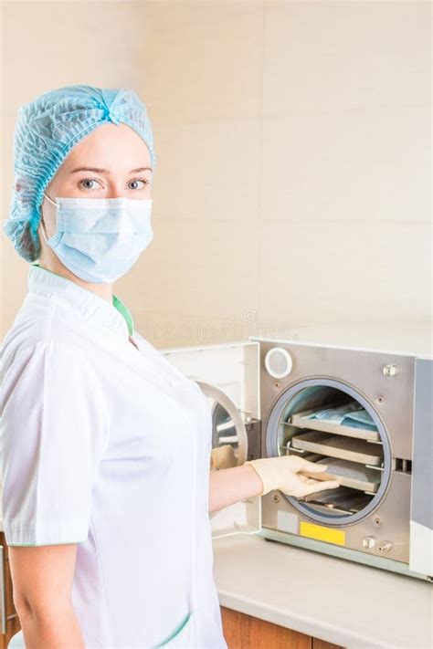 Sterilization Of Medical Instruments Stock Image Image Of Install