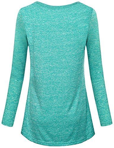 Kimmery Moisture Wicking Shirts Women, Female Wicking T-Shirt Long Sleeve Crewneck Roomy Tunic ...