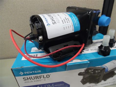 Pentair E Shurflo Aqua King Ii Fresh Water Pump Gpm Lpm