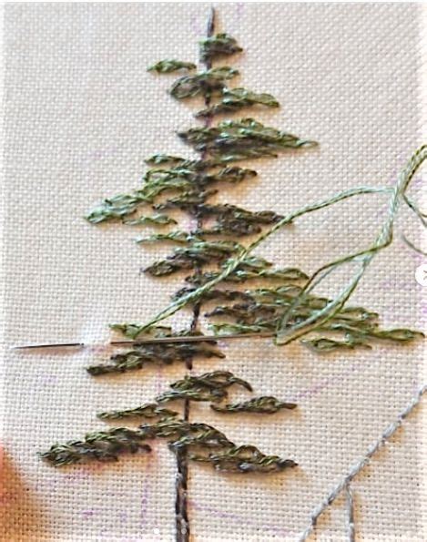 Pin By Donna Harris On Embroidery Trees Hand Embroidery Projects