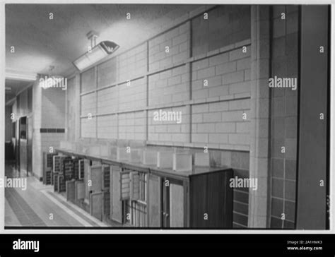 Municipal Building Material Display New York City Stock Photo Alamy