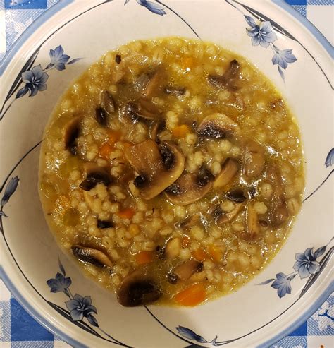 Very Easy Mushroom Barley Soup Recipe Allrecipes