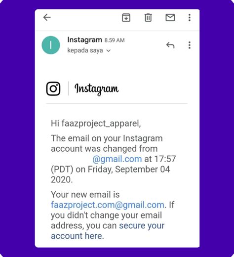 Cara Mengganti Email Instagram Mateng Id