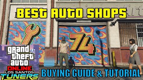 Best Auto Shop Locations Gta Online Tutorial Youtube