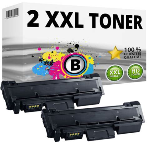 2x XXL TONER für Samsung Xpress M2625D M2675FN M2858DW M2825ND M2835DW