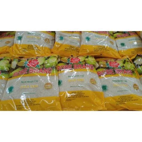 Jual GULA ROSE BRAND KEMASAN 1KG KUNING GULA TEBU GULA PASIR