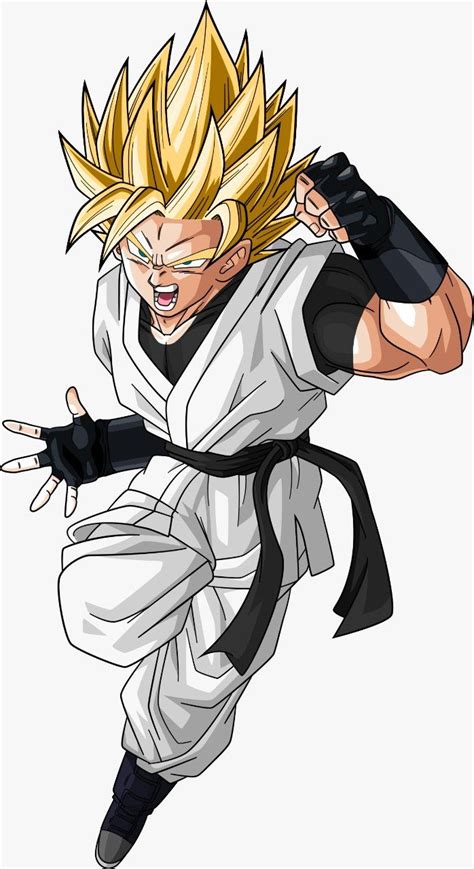 Goten Adulto Ssj1 Personajes De Goku Dragones Personajes De Dragon Ball