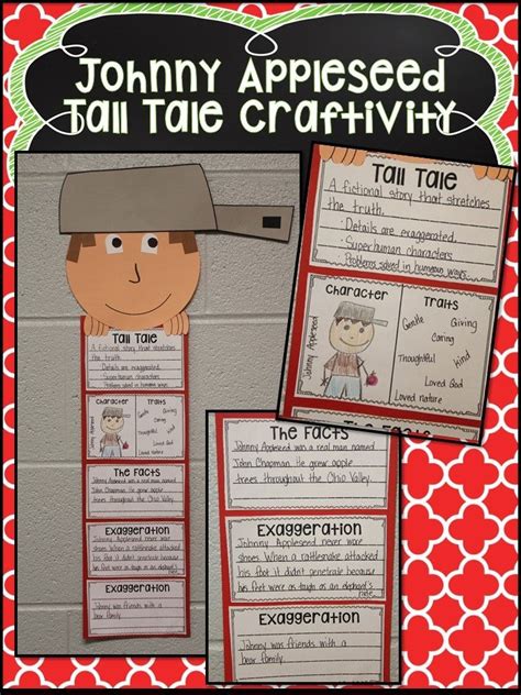 Apples And Johnny Appleseed A Juicy Extravaganza Tall Tales Activities