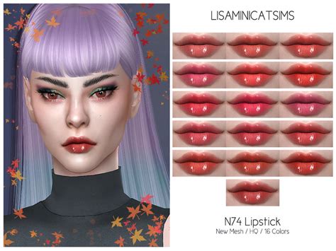 The Sims Resource Lmcs N Lipstick Hq