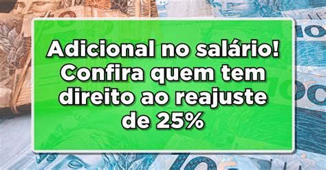 MARAVILHA Aposentados um acréscimo de 25 foi confirmado Descubra