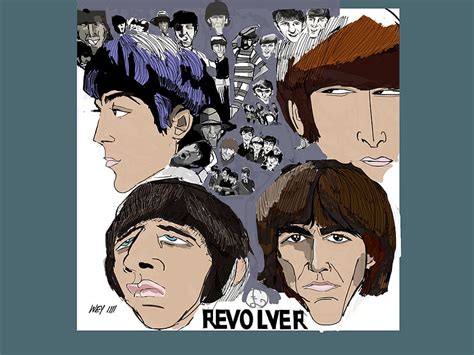 Beatles Revolver Hd Wallpaper 4k Infoupdate Org