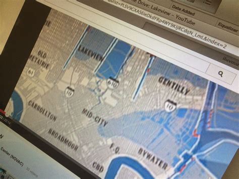 Parts of New Orleans flooded by Katrina | Gentilly, Mid city, New orleans