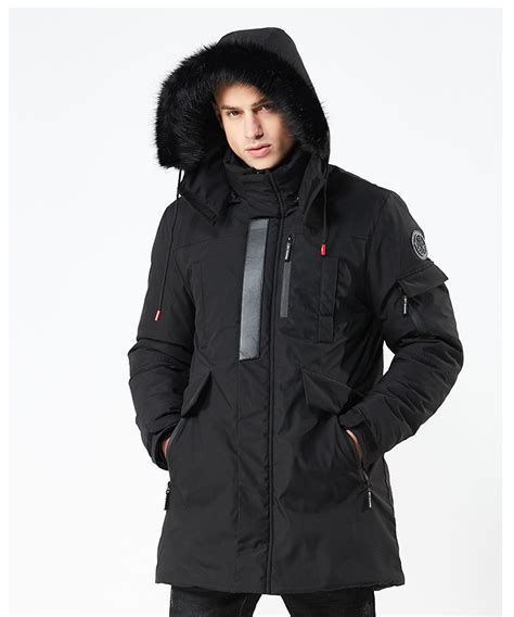 2020 2018 Winter Jackets For Men Fur Hooded Parka Detachable Warm Wind Breaker Long Stylish Mens