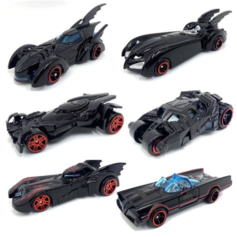 6 Pçs Conjunto De Carros Batman De Quadrinhos Batman Batmobile