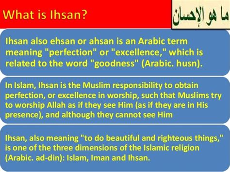 Ihsan