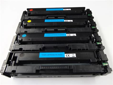 Toners :: HP :: HP 201A Setdeal: CF400A zwart + CF401A cyaan + CF402A ...
