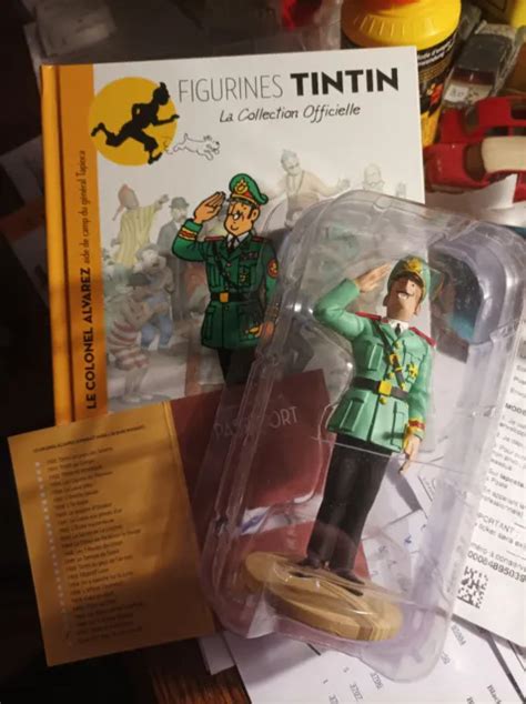 FIGURINE TINTIN LA Collection Officielle N92 Le Colonel Alvarez Neuf