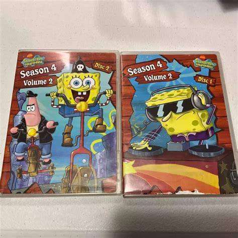 SPONGEBOB SQUAREPANTS Season 4 Vol 1 DVD 2006 2 Disc Set 9 61