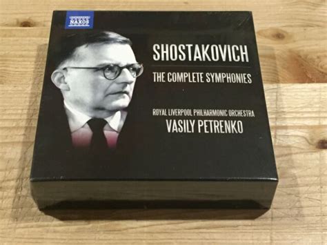 Shostakovich Complete Symphonies VASILY PETRENKO ORIG NAXOS 11 CD BOX