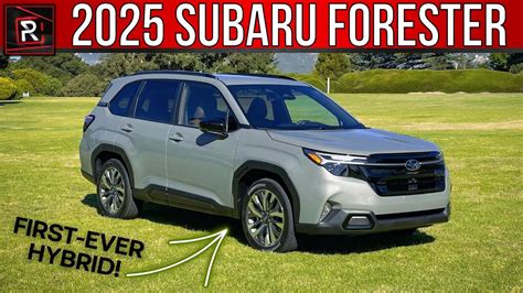 The 2025 Subaru Forester Promises More AWD Capability Future