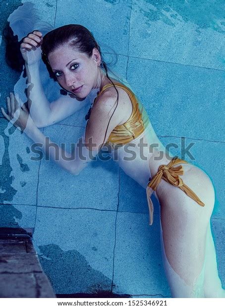 Sexy Girl Bikini Swimming Pool Bali Stock Photo 1525346921 Shutterstock