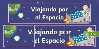 Cuento Viaje Por El Espacio Lecturas Cortas Primero B Sico