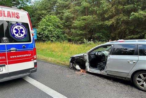 Zderzenie samochodu osobowego i ciężarówki na DK 29 koło Gronowa Jedna