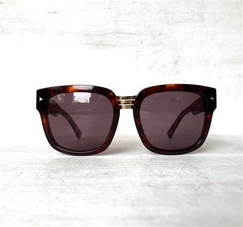 55 20 145 Balmain Sunglasses Beatnik Oversized Thick Tortoise Etsy