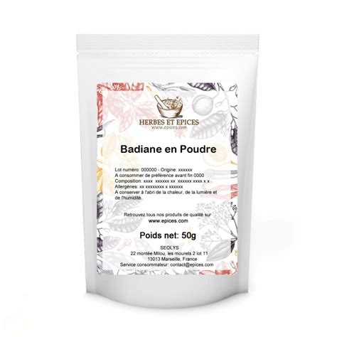 Badiane En Poudre Moulue Acheter Bienfaits Et Recettes