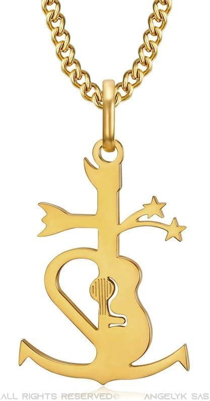 BOBIJOO Jewelry Collier Pendentif Croix De Camargue Des Gitans